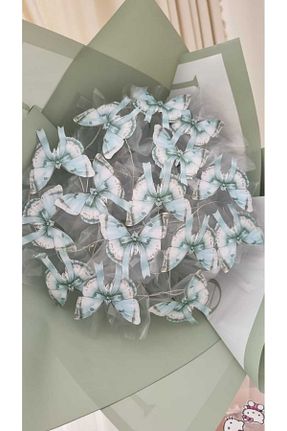 گل خشک و مصنوعی سبز Trendyıldızı - کد 903714935