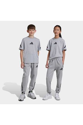 شلوار طوسی بچه گانه پارچه adidas - کد 864910029