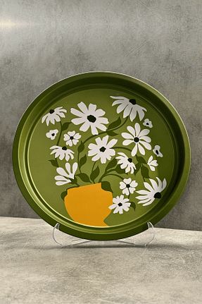 سینی نارنجی فلزی Sarkap - کد 903719553
