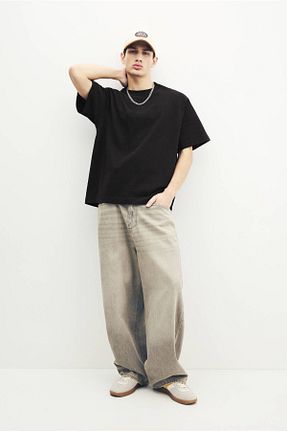 کفش اسنیکر سفید مردانه بند دار Pull & Bear - کد 903736202