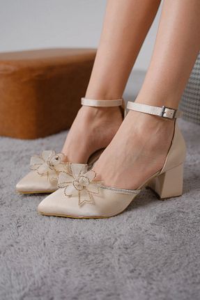 کفش پاشنه بلند کلاسیک رنگی زنانه اکریلیک - پلی استر CAMOLLA - کد 903742283