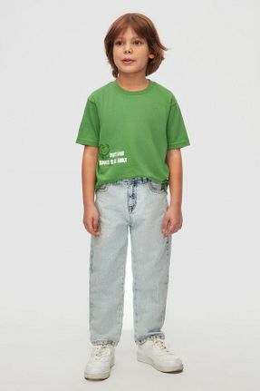 تیشرت سبز بچه گانه رگولار Nk Kids - کد 904926876
