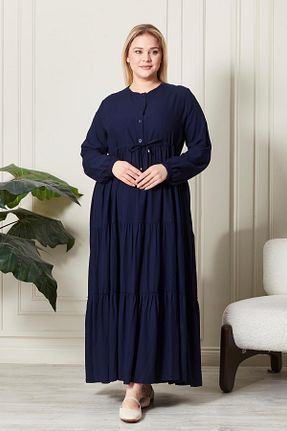 لباس سرمه ای زنانه مخلوط ویسکون Ferace - کد 904927259