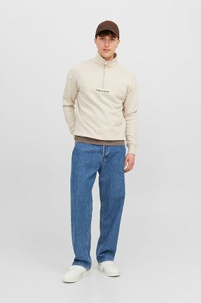 شلوار جین آبی مردانه پاچه تنگ Jack & Jones - کد 684034035
