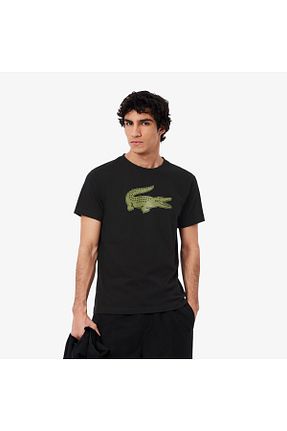 تیشرت مشکی مردانه رگولار Lacoste - کد 903767452