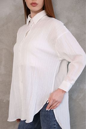 تونیک سفید زنانه بافتنی trendhazan - کد 904931931