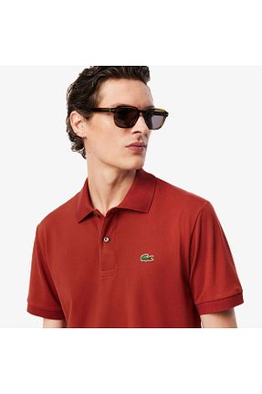 پولوشرت قهوه ای مردانه پنبه ای Lacoste - کد 903769835