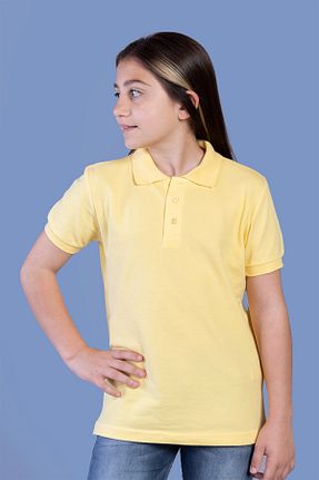 تیشرت زرد بچه گانه یقه پولو Toontoy - کد 111242428
