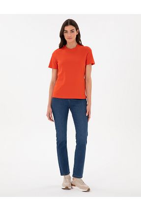 شلوار جین آبی زنانه پاچه تنگ Pierre Cardin - کد 903775356