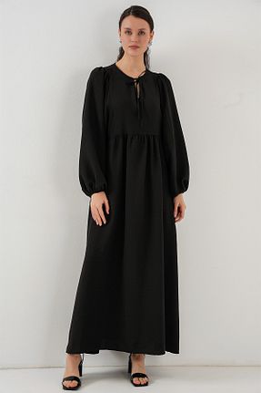 لباس حجاب مشکی زنانه Relaxed Bigdart - کد 903775467