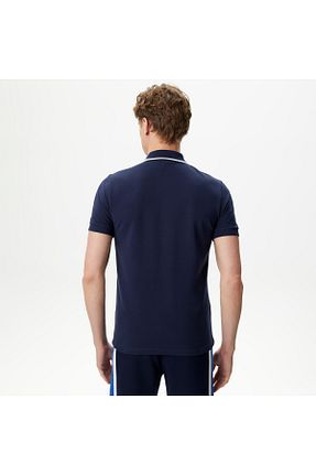 پولوشرت سرمه ای مردانه %100 پنبه Lacoste - کد 826055232