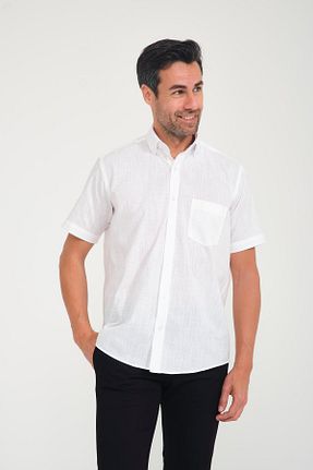 پیراهن نباتی مردانه Relaxed Fitmens - کد 303748095