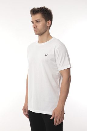 تیشرت سفید مردانه Relaxed Fitmens - کد 737988040
