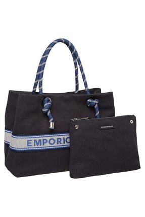 کیف دوشی سرمه ای زنانه Emporio Armani - کد 904942509