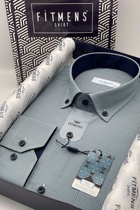 پیراهن سبز مردانه Relaxed Fitmens - کد 378792147