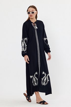 لباس حجاب مشکی زنانه اورسایز Genel Markalar - کد 639968041