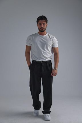 تیشرت سفید مردانه گشاد OUTFİT MAN - کد 903807429