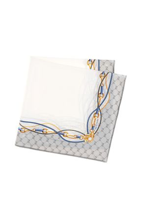 شال طوسی زنانه ابریشم Pierre Cardin - کد 904974133