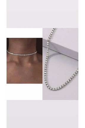 گردنبند استیل ( فولاد ) طوسی استیل (فولاد) ByÇerçi - کد 903814991