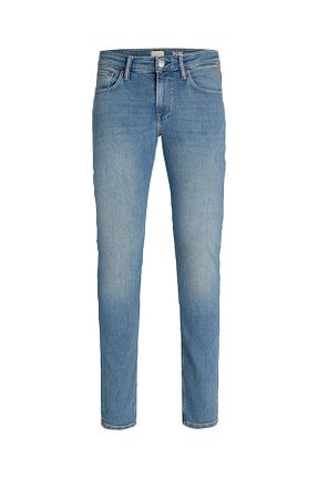 شلوار جین سرمه ای مردانه پاچه تنگ Jack & Jones - کد 903804992
