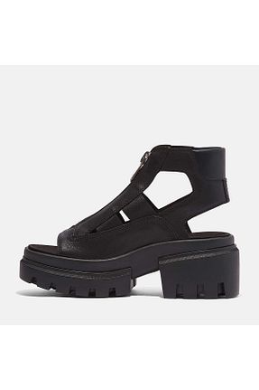 دمپائی مشکی زنانه پاشنه ضخیم Timberland - کد 904982345