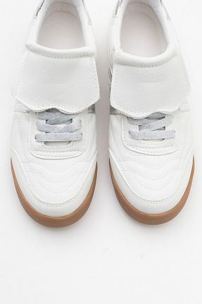 کفش اسنیکر سفید زنانه بند دار luvishoes - کد 903820816