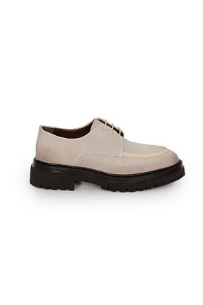 کفش کلاسیک بژ مردانه جیر Tuna - کد 903837900