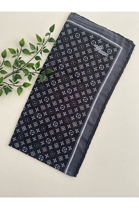 روسری طوسی پنبه ای Bonjela - کد 903833722