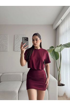 لباس رنگی بافتنی Zoom Butik - کد 903851960
