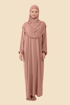 لباس حجاب صورتی زنانه رگولار Sonbaharmoda - کد 868082070