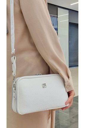 کیف دوشی بژ زنانه چرم مصنوعی Just Polo - کد 312808109