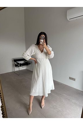 لباس نباتی کتان Bade Butik - کد 902619944
