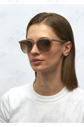 عینک آفتابی بژ زنانه 54 Ray-Ban - کد 903879095