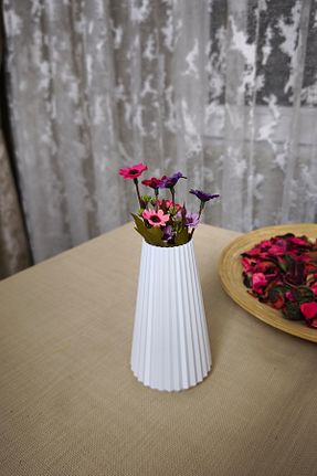 گلدان سفید پلاستیک Plodna House - کد 903860285