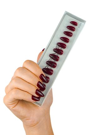 ناخن مصنوعی و اکسسوری قرمز Dippnails - کد 854805932