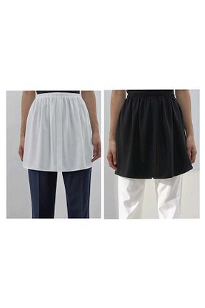 دامن سایز بزرگ رنگی زنانه کرپ Modabenna - کد 903910153