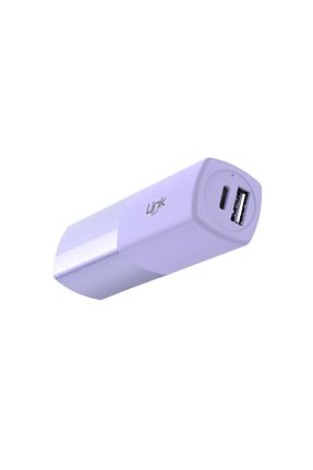 پاور بانک بنفش 3000 - 7900 Linktech - کد 815229093