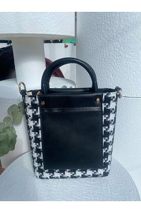 کیف دوشی مشکی زنانه پارچه ای ZeynepKeskinDesign - کد 903957627
