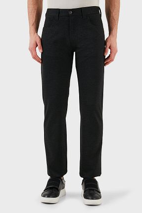 شلوار جین طوسی مردانه پاچه ساده Emporio Armani - کد 905999256