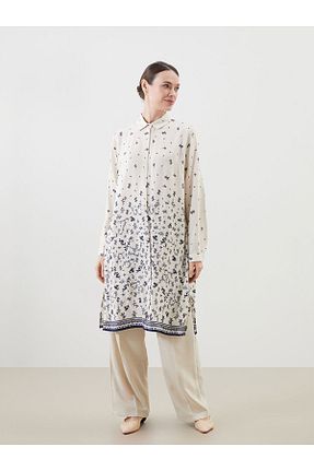 پیراهن نباتی زنانه رگولار LC Waikiki - کد 904782194