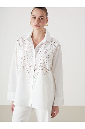 پیراهن نباتی زنانه رگولار LC Waikiki - کد 906209510