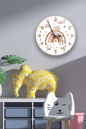 ساعت دیواری رنگی 27 سانتی متر AksuConcept - کد 903968202