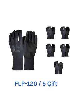 دستکش کار طوسی FLIQA - کد 802576750