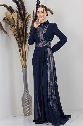 سرهمی حجاب سرمه ای زنانه A-line Genel Markalar - کد 885168181