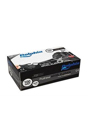 دستکش بهداشتی مشکی Dolphin - کد 3443402