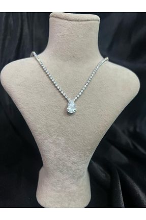 گردنبند استیل ( فولاد ) سفید استیل (فولاد) Işık jewelery - کد 903985789