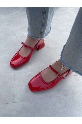کفش مجلسی رنگی زنانه پاشنه ضخیم Elvinin Tarzı - کد 833951412