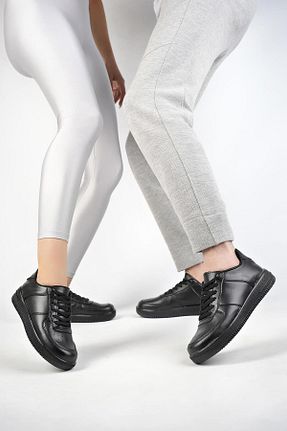 کفش اسنیکر مشکی زنانه بند دار Muggo - کد 39594920