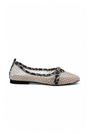بابت سفید زنانه چرم خالص Gizzelli shoes - کد 904030902