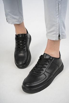 کفش اسنیکر مشکی زنانه بند دار Muggo - کد 39594920